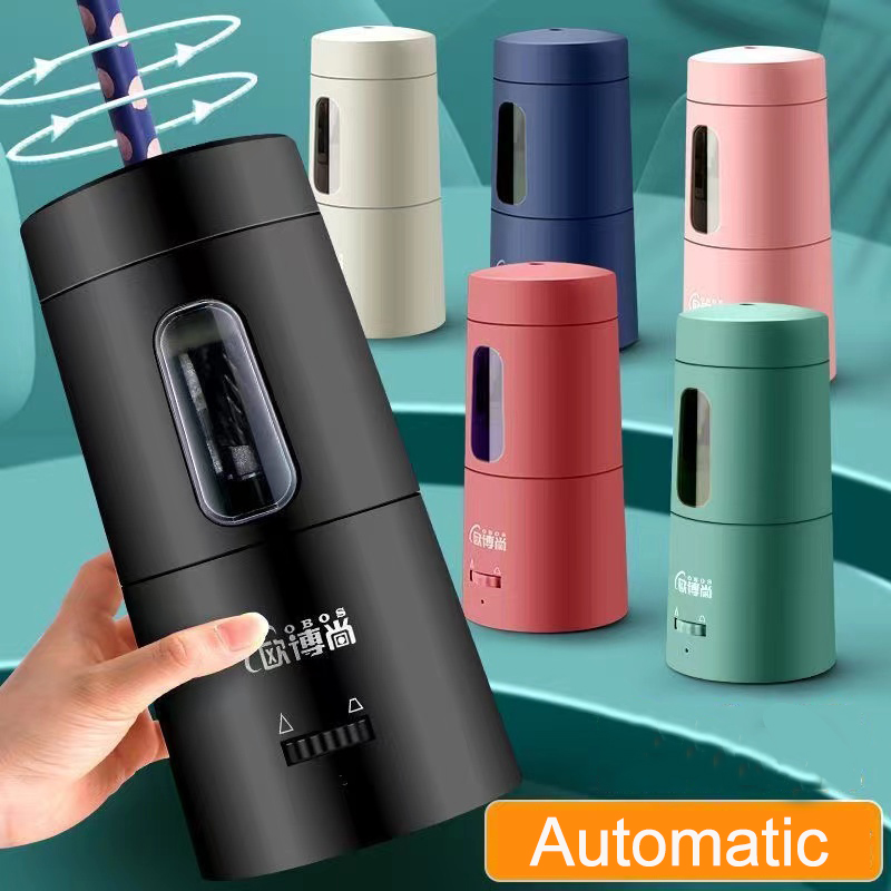 Electric Pencil Sharpener Usb - Temperamatite elettrico automatico creativo Ricarica USB