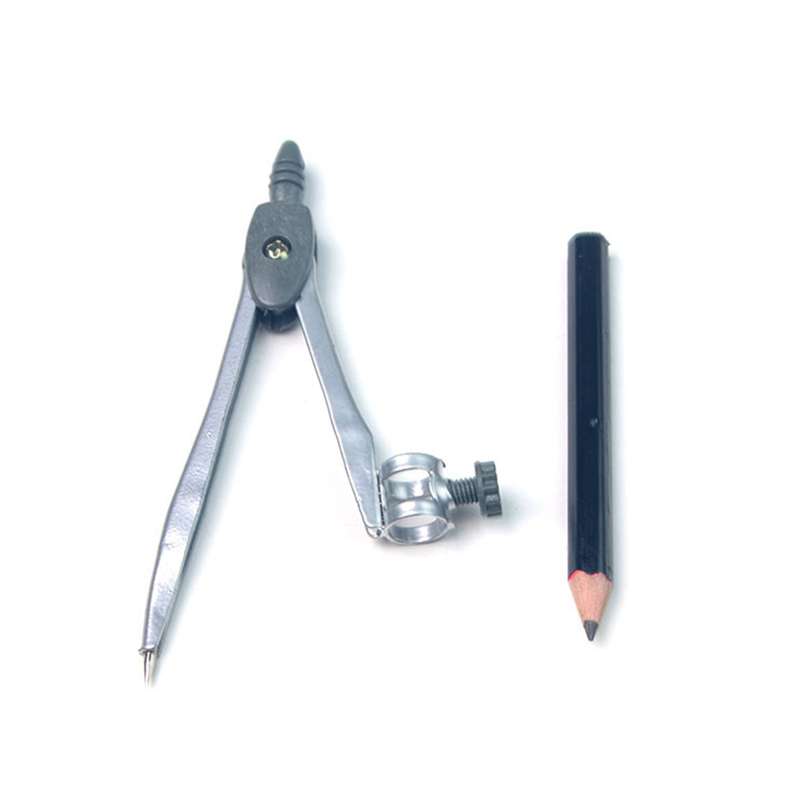 Math Geometry Set With Compass - Set di Compassi in Metallo Professionali,