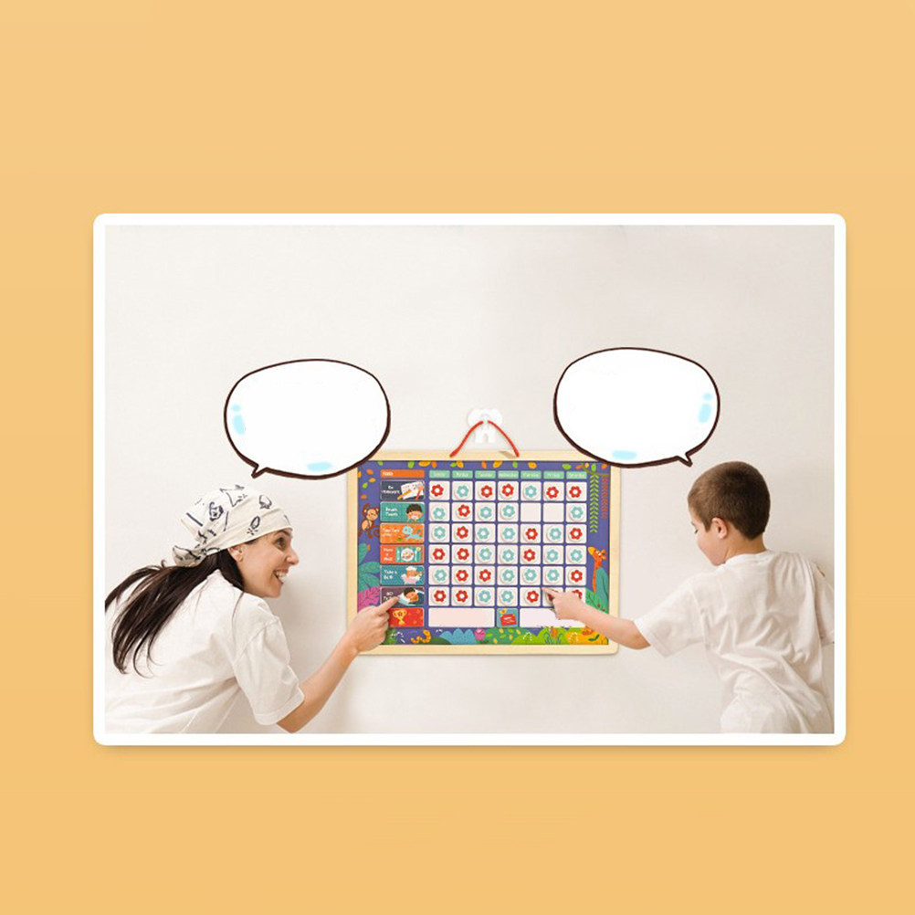 Kids Magnetic Reward Chart Board - Tabella Magnetica Educativa per Bambini, Quadro