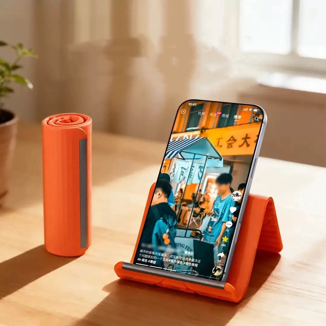 Desk Accessories - Supporto Portatile per Telefono in Silicone,
