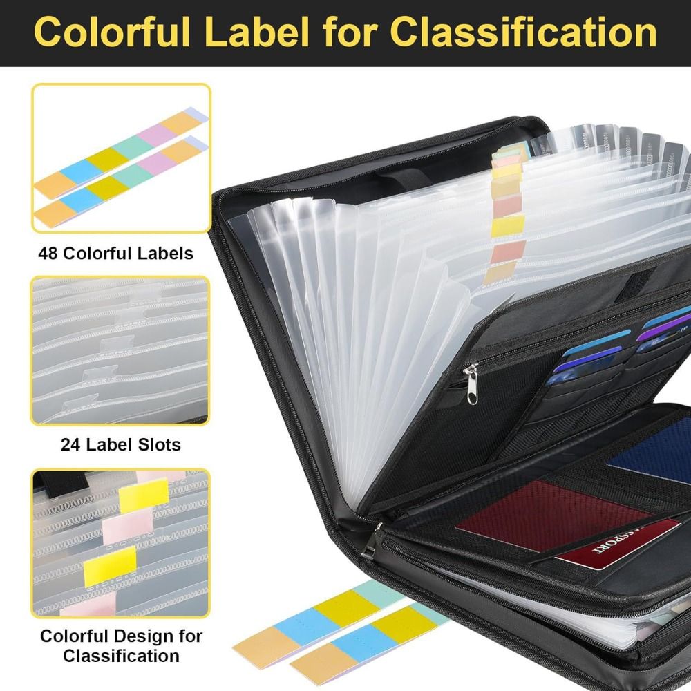 Organizzatore di file per fisa - Expandable Accordion File Folder 13 Pockets recensione e prezzo