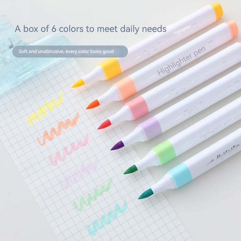 Set di evidenziatori di colori - Pastel Highlighter Set Double Ended recensione e prezzo