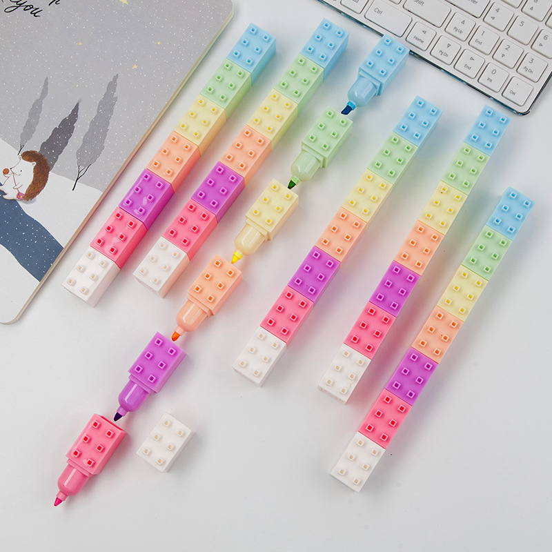 6pcs colore pastello Body Buil - Pastel Highlighter Set Double Ended recensione e prezzo