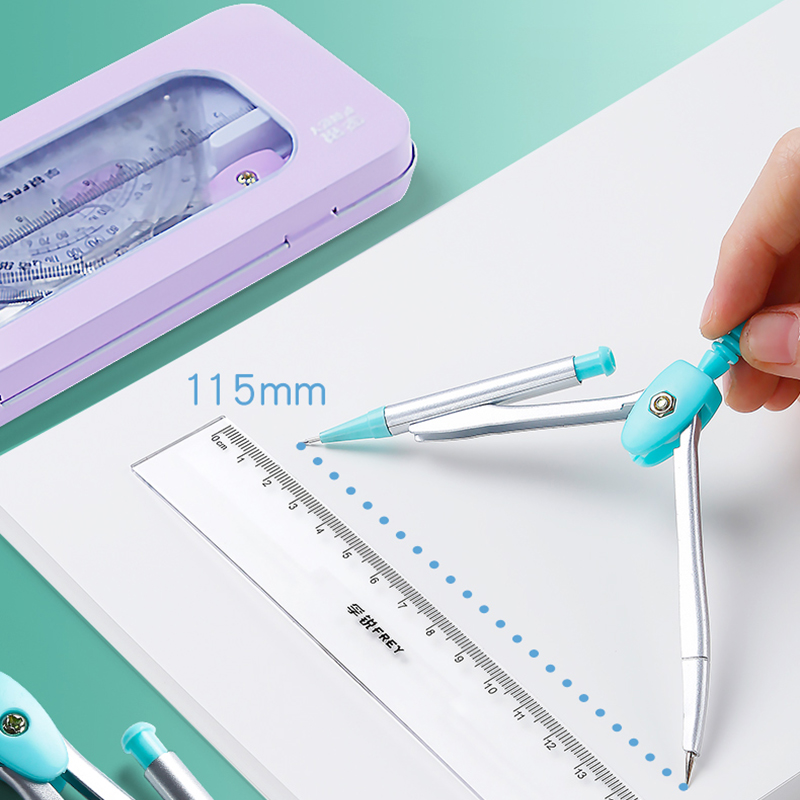 Set di bussole in acciaio inos - Math Geometry Set With Compass recensione e prezzo