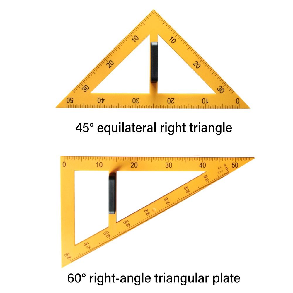 Righello Triangolare Grande e  - Math Geometry Set With Compass recensione e prezzo