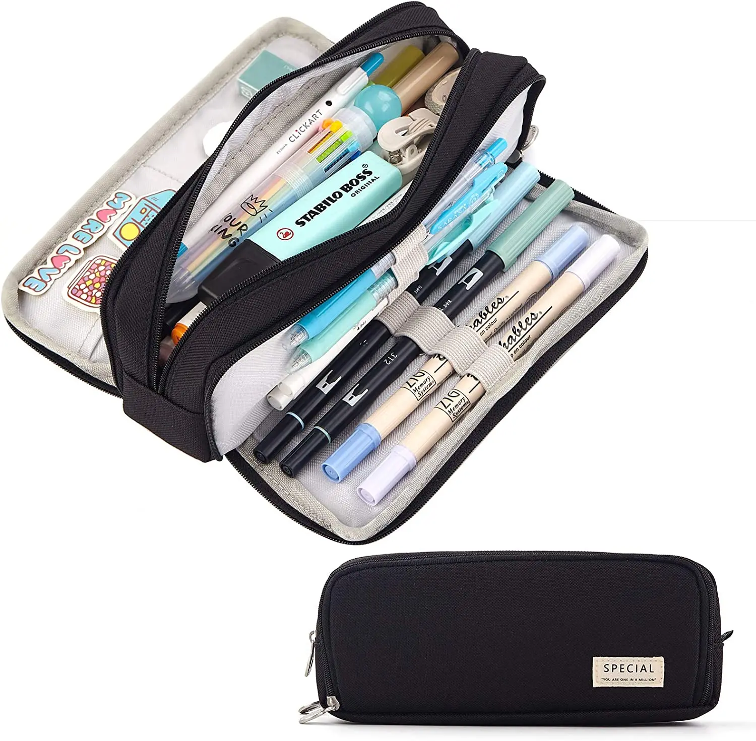 Astuccio per matite Astuccio p - Aesthetic Large Pencil Case Pouch recensione e prezzo