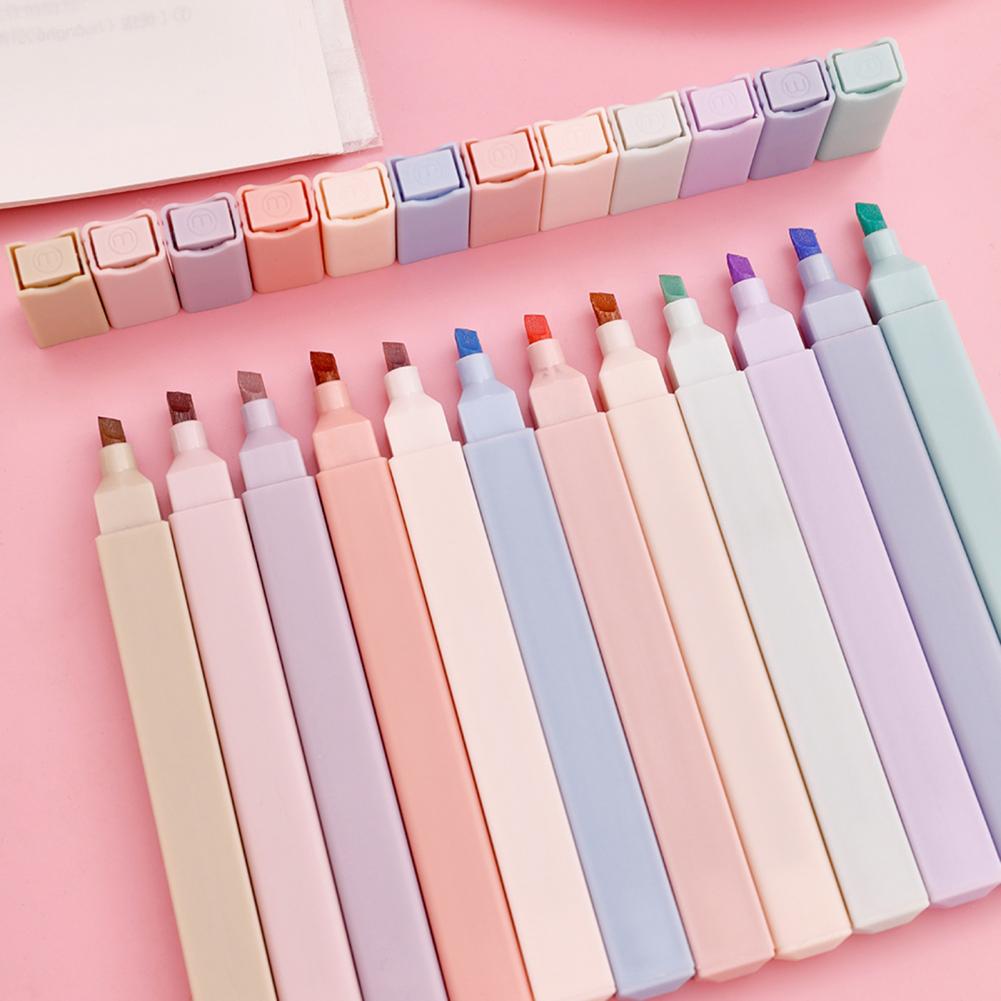Evidenziatori Colorati 6 Pezzi - Pastel Highlighter Set Double Ended recensione e prezzo